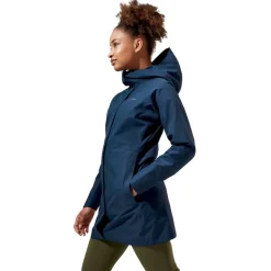 Berghaus Womens Omeara Long Shell Jacket - Dusk