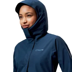 Berghaus Womens Omeara Long Shell Jacket - Dusk