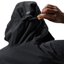 Berghaus Womens Omeara Long Shell Jacket - Black