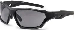 BLOC Beck Sunglasses - Matt Black-Polarised Grey