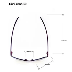 BLOC Cruise 2 Sunglasses - Matt Black-Grey