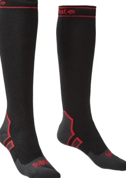 Bridgedale Mens StormSock Heavyweight Knee Socks - Black