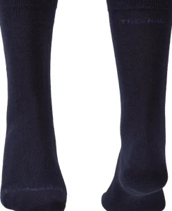 Bridgedale Unisex Thermal Liner Socks - Twin Pack - Navy