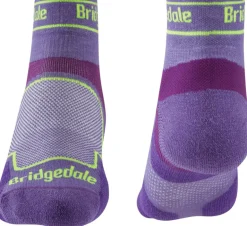 Bridgedale Womens TRAIL RUN Ultralight T2 Coolmax Sport Low Socks - Purple