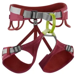 Edelrid Womens Jayne IV Climbing Harness - Rhubarb Red