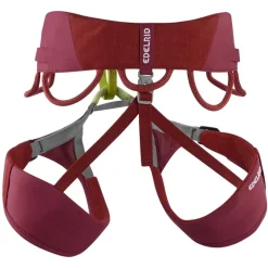 Edelrid Womens Jayne IV Climbing Harness - Rhubarb Red