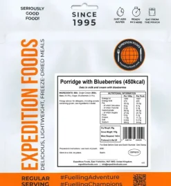 Expedition Foods Porridge with Blueberries - 450kcal