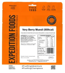 Expedition Foods Very Berry Muesli - 800kcal