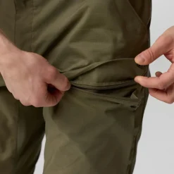 Fjallraven Mens Abisko Hybrid Trail Trousers - Black