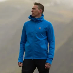 Fjallraven Mens Expedition Fleece Hoodie - UN Blue