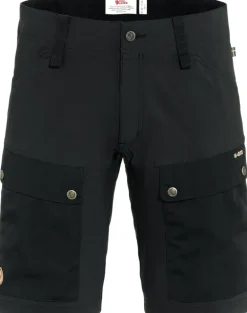 Fjallraven Mens Keb Shorts - Black-Black