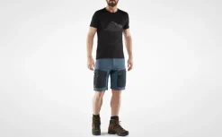 Fjallraven Mens Keb Shorts - Black-Black