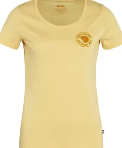 Fjallraven Womens 1960 Logo T-shirt - Mais Yellow