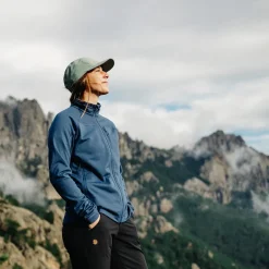 Fjallraven Womens Abisko Lite Fleece Jacket - Indigo Blue