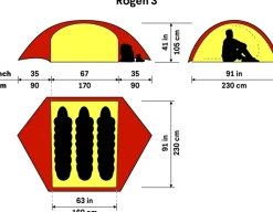 Hilleberg Rogen 3 Tent - Green