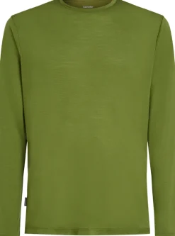 Icebreaker Mens Merino 125 Cool-Lite Sphere III LS Tee - Spagnum