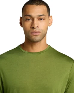 Icebreaker Mens Merino 125 Cool-Lite Sphere III LS Tee - Spagnum