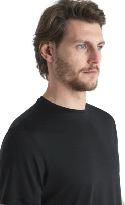 Icebreaker Mens Merino 125 Cool-Lite Sphere III SS Tee - Black