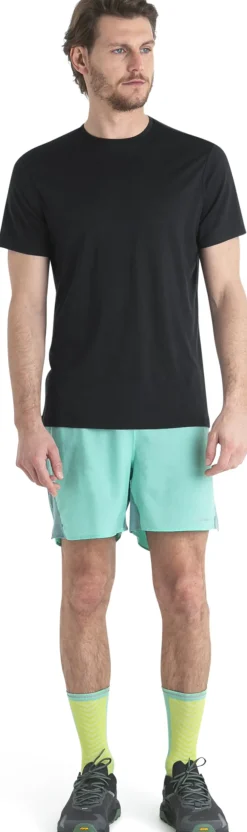Icebreaker Mens Merino 125 Cool-Lite Sphere III SS Tee - Black