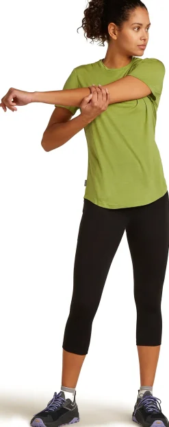 Icebreaker Womens Merino 125 Cool-Lite Sphere III SS Tee - Olive