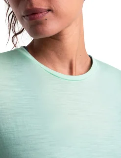 Icebreaker Womens Merino 125 Cool-Lite Sphere III SS Scoop Tee - Glass