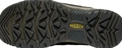 Keen Mens Targhee IV Waterproof Shoes - Sea Turtle-Roasted Pecan