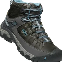 Keen Womens Targhee III Mid Waterproof Boots - Magnet-Atlantic Blue