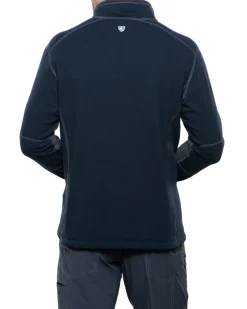 Kuhl Mens Revel 1-4 Zip Fleece - Mutiny Blue - Steel