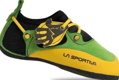 La Sportiva Kids Stickit Climbing Shoes - Lime-Yellow