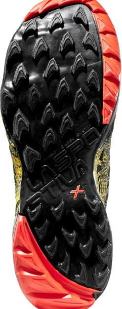 La Sportiva Mens Akasha II Running Shoe - Black-Yellow