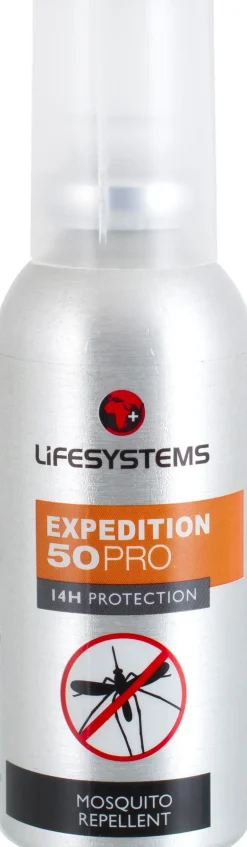 Lifesystems Expedition 50 PRO DEET Mosquito Repellent Spray - 50ml