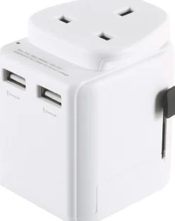Lifeventure USB World Travel Adaptor