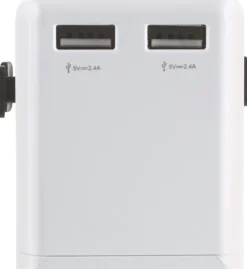 Lifeventure USB World Travel Adaptor