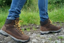 Meindl Mens Baltimore GTX Boot - Chestnut-Mustard Yellow