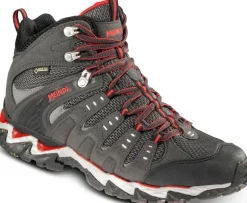 Meindl Mens Respond Mid II GTX Boots - Graphite-Red