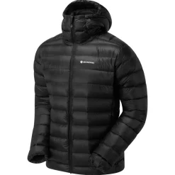 Montane Mens Alpine 850 Lite Hooded Down Jacket - Black