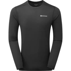 Montane Mens Dart Lite Long Sleeve T-Shirt - Black