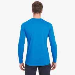 Montane Mens Dart Lite Long Sleeve T-Shirt - Electric Blue