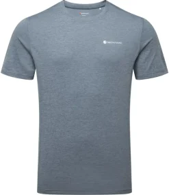 Montane Mens Dart T-Shirt - Stone Blue