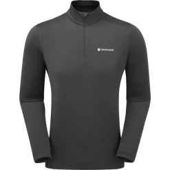 Montane Mens Dart XT Zip Neck - Midnight Grey