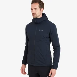 Montane Mens Fireball Lite Hoodie - Eclipse Blue