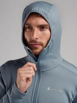 Montane Mens Fury Hoodie - Stone Blue