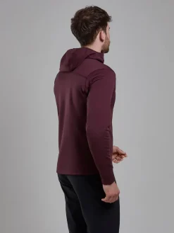 Montane Mens Fury Lite Hoodie - Dark Garnet