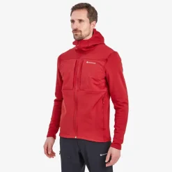 Montane Mens Fury XT Hoodie - Acer Red