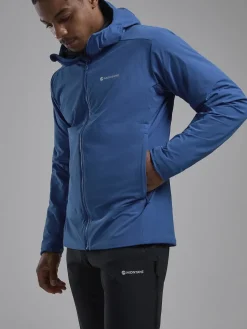 Montane Mens Khamsin Hoodie - Neptune Blue