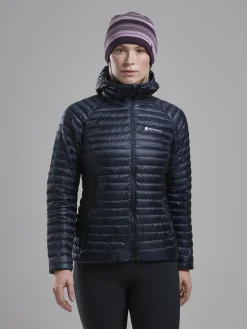 Montane Womens Alpine 850 Nano Hoodie - Eclipse Blue