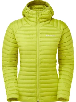 Montane Womens Anti-Freeze Lite Hoodie - Citrus Spring