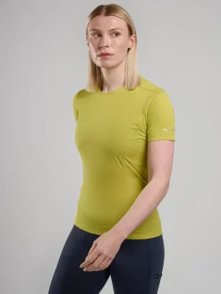 Montane Womens Dart Lite T-Shirt - Citrus Spring