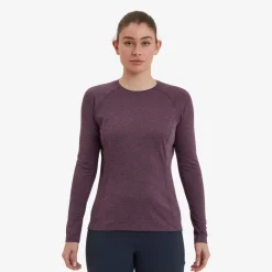 Montane Womens Dart Long Sleeve T-Shirt - Mulberry