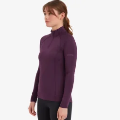 Montane Womens Dart XT Zip Neck - Saskatoon Berry